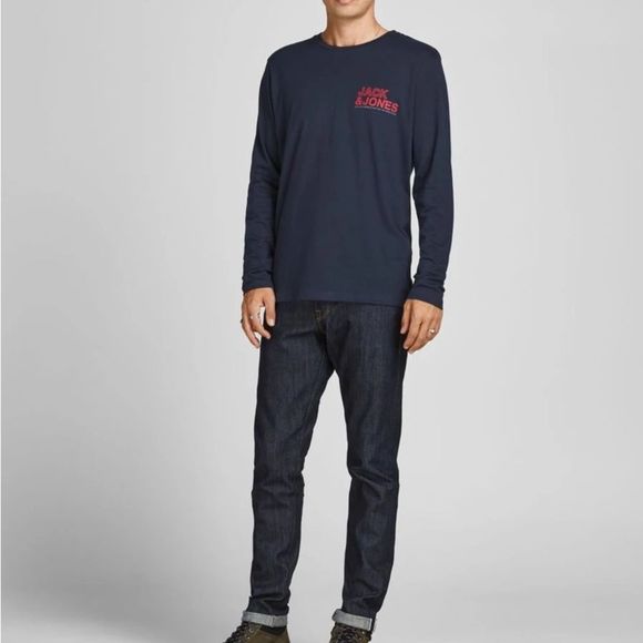 NWT Jack & Jones Floki Long Sleeve Tee - Picture 2 of 6